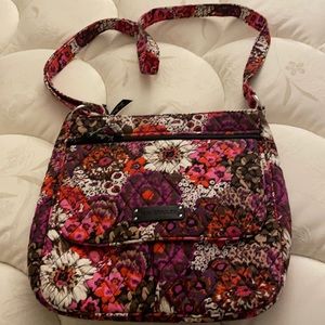 Rosewood Vera Bradley mail crossbody bag